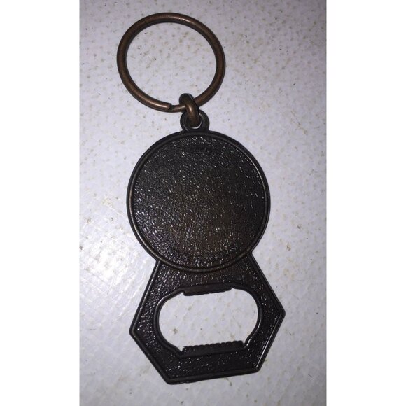 Montreal Canada Bronze Colored Bottle Opener Key Chain - 4" - Picture 3 of 3